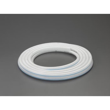 15/22mm x 5m  食品用ホース(耐熱性) エスコ