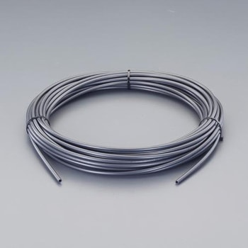 7.0/ 10mmx20m ソフトエラストマーチューブ(難燃/黒) エスコ