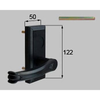 ND型錠外部化粧座固定ハンドルセット受側(両開き用) 新日軽(LIXIL)