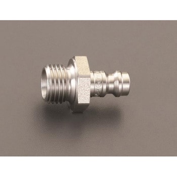 M10x  1 雄ねじカップリング(ステンレス製) エスコ