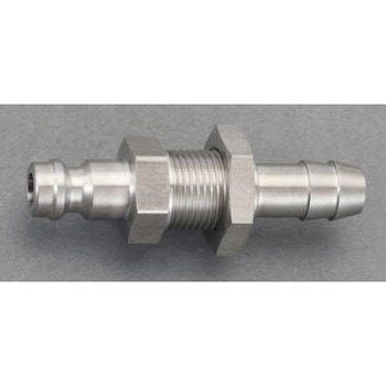 8mm  ウレタンホース用プラグ(隔壁/ステンレス製) エスコ