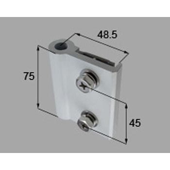 100角門柱用ヒンジ 直付調整 新日軽(LIXIL)