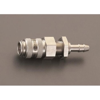 8mm ウレタンホースカップリング(隔壁/ステンレス製) エスコ