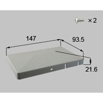 100角戸当り門柱キャップ(大)(樹脂製) 新日軽(LIXIL)