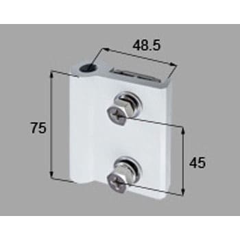 100角門柱用ヒンジ・直付調整ヒンジ(下)H：14用ヒジツボ 新日軽(LIXIL)