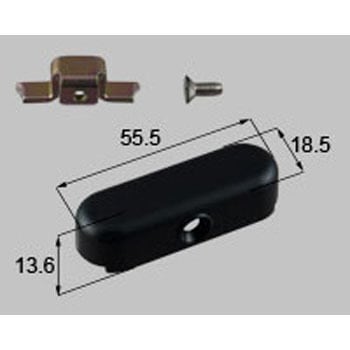 M6用ボルトカバー 75角門柱用ヒンジ持ち送り用 新日軽(LIXIL)