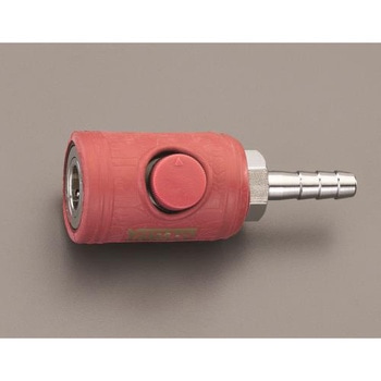 1/4" エアーカップリングソケット(ボタン式) エスコ