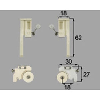 2枚建NT網戸テラス用 部品セット TOSTEM(LIXIL)