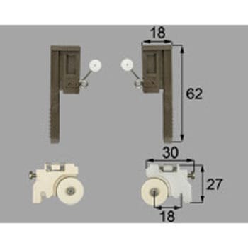 2枚建NT網戸テラス用 部品セット TOSTEM(LIXIL)
