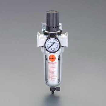 Rc 3/8" エアーレギュレーター付フィルター エスコ