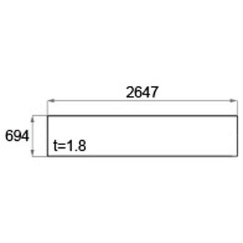 カーポート ネスカFレギュラー屋根材セット(熱吸ポリカ)1枚入W27L50・57 TOEX(LIXIL)