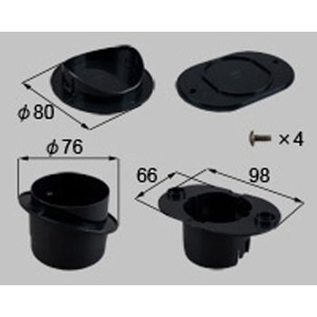 カーポート アタッチメントセット プラスワイド用 1個入 Φ60用 TOEX(LIXIL)