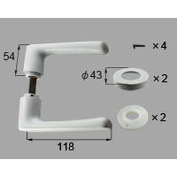 テラスドア用ハンドルセット H8DL356 新日軽(LIXIL)