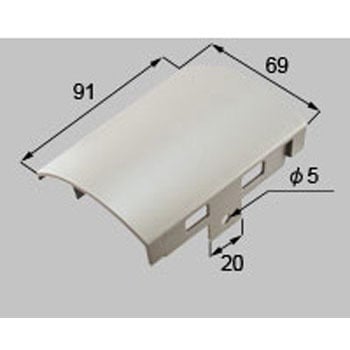 カーポート 棟キャップ Q8CY1931 新日軽(LIXIL)