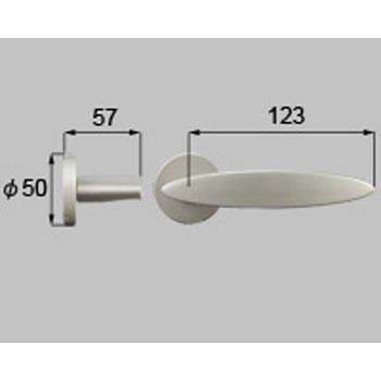 サークルEハンドル空錠(キエテクノ仕様) TOSTEM(LIXIL)
