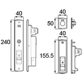 シリンダーセット(DN・シャッター付) TOSTEM(LIXIL)