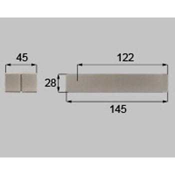 スクエアJハンドル空錠(キエテクノ仕様) - TOSTEM(LIXIL)