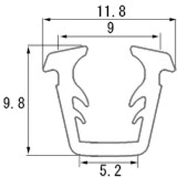 グレチャン 5mm用50M巻 トステム(LIXIL)