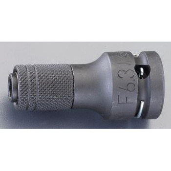 1/2"DRx1/4"Hex インパクトビットホルダー エスコ