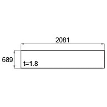 カーポート フーゴRパーク屋根材セット(熱吸ポリカ)1枚入W21 TOEX(LIXIL)