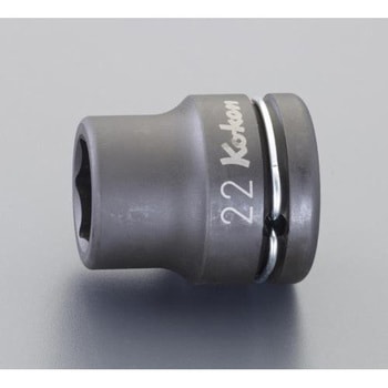 3/4"DRx21mm インパクトソケット(薄肉) エスコ