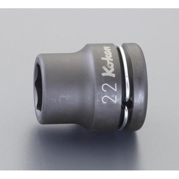 3/4"DRx27mm インパクトソケット(薄肉) エスコ