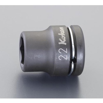 3/4"DRx28mm インパクトソケット(薄肉) エスコ