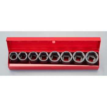 3/4"DR/26-38mm インパクトソケットセット エスコ