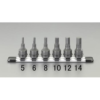 1/2"DRx 5mm [INHEX]インパクトビットソケット エスコ