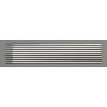 Φ1.6mm タングステン電極棒(2%セリウム入/10本) - エスコ