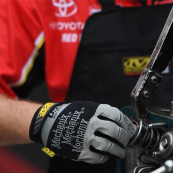 [M] 手袋・メカニック(合成革/黒) エスコ