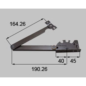 C8NDC51R 両たてすべり出し窓用アームストッパー(R) 1個 LIXIL(新日軽) 【通販モノタロウ】