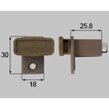 ワンタッチロック *8NCL66 LIXIL(新日軽) 窓用金物部材 【通販モノタロウ】