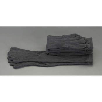 Ea354ve 23a 24 27cm 靴下 綿 ポリウレタン 5本指 黒 3足 エスコ Ea354ve 23a 1束 通販モノタロウ