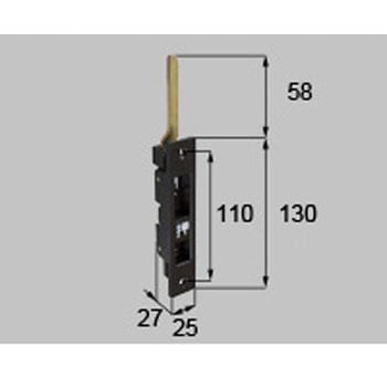 フランス落し本体 R8NUD3A 新日軽(LIXIL)