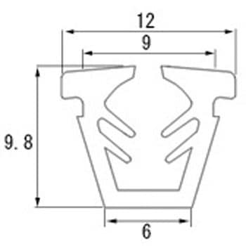 ルームトラス グレチャン3mm用50M巻 トステム(LIXIL)