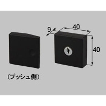 プッシュプルハンドル用シリンダー錠 トステム(LIXIL)