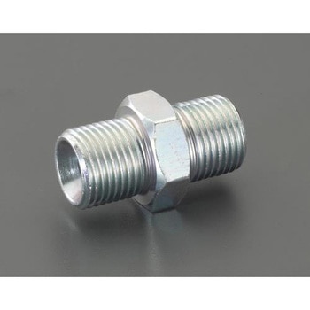 R 3/8"xG 3/8" ニップル(油圧用) - エスコ