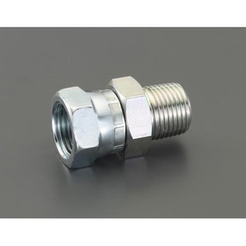 R 1/4"xG 1/4" アダプター(油圧用) エスコ
