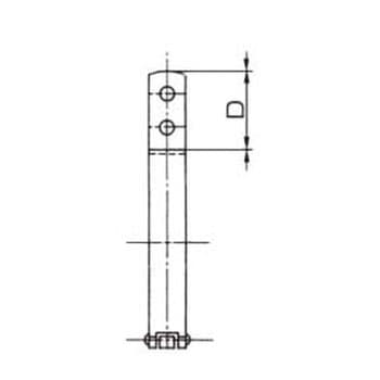 103mm スパイラルダクト管用立バンド エスコ