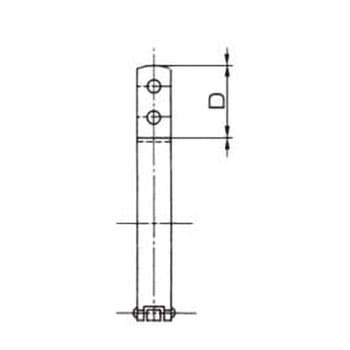 128mm スパイラルダクト管用立バンド エスコ