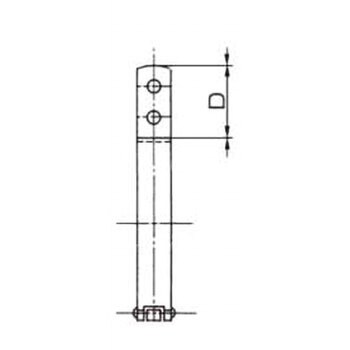 EA440CM-7 303mm スパイラルダクト管用立バンド エスコ スチール 呼び