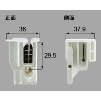 外召合框上端ブロック(R)(テラス)*8GP1500R - 新日軽(LIXIL)