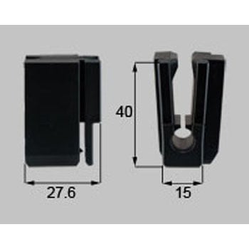 内召し合せ框上端ブロック(R) S8GP327R 新日軽(LIXIL)