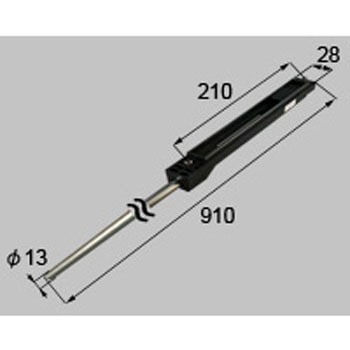 落し錠本体(H：16用) 新日軽(LIXIL)