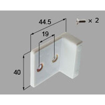 H8EB38 戸当りピース 新日軽(LIXIL) 64515878