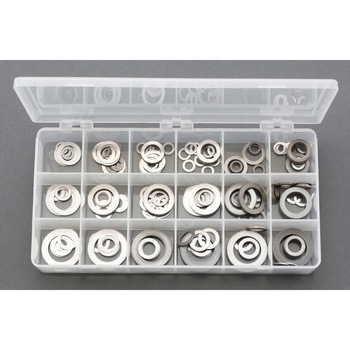 16x 0.65mm ストリッパボルトシム(ステンレス/25個) - エスコ