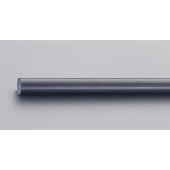 Φ 9.0x250mm 硬質PVC丸棒(黒) エスコ