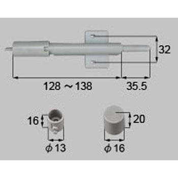 扉把手無し用部品セット TOSTEM(LIXIL)