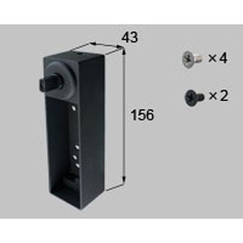 門扉PE型錠内座セット掛側(片開き・両開き用) 新日軽(LIXIL)